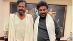 Mohan Babu with Chiranjeevi in Sikkim. Mohan Babu with Chiranjeevi in Sikkim.
