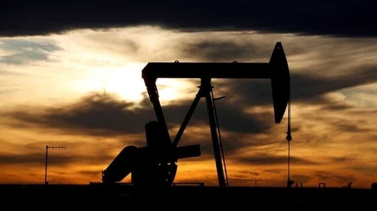 A crude oil pump jack on a drill pad in the Permian Basin in Loving County, Texas, US. (REUTERS)