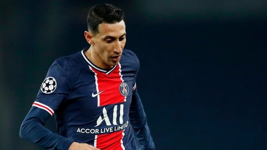 Angel Di Maria in action. (REUTERS)