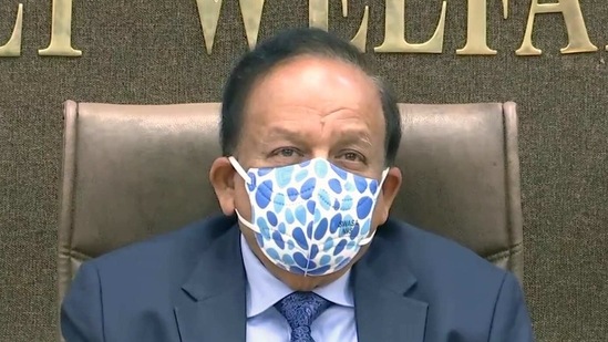 Vardhan also said that Covid-19 cases are on the rise in a few states only. “Around 85% of cases are in five to six states.(ANI file photo) Vardhan also said that Covid-19 cases are on the rise in a few states only. “Around 85% of cases are in five to six states.(ANI file photo)