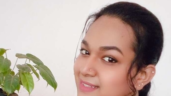 Hina Haneefa, a 23-year-old transgender, who was allowed to enrol in the NCC. (Photo: Special arrangement) Hina Haneefa, a 23-year-old transgender, who was allowed to enrol in the NCC. (Photo: Special arrangement)