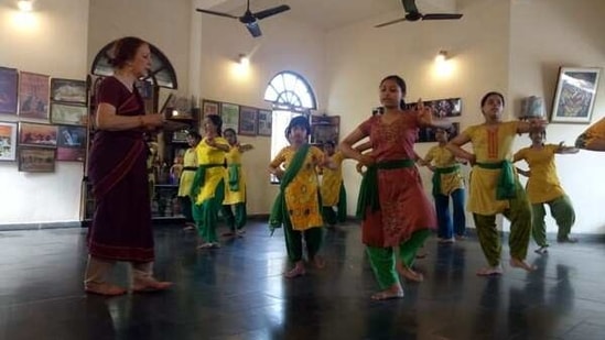 Italian Odissi Chhau Dancer Teaching The Dance Forms In India Since 1995 Hindustan Times