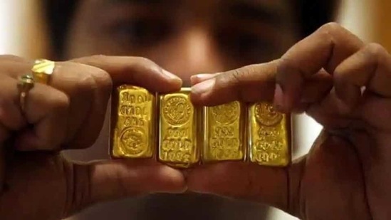 In global markets, gold prices erased early gains on Monday owing to positive Chinese industrial output data which revived hopes of faster economic recovery, a Reuters report said. (Reuters) In global markets, gold prices erased early gains on Monday owing to positive Chinese industrial output data which revived hopes of faster economic recovery, a Reuters report said. (Reuters)