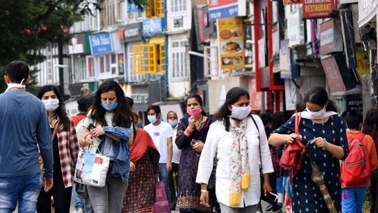 The country's active caseload increased to 2,19,262 and constitutes 1.85% of the total infections. (HT_PRINT) The country's active caseload increased to 2,19,262 and constitutes 1.85% of the total infections. (HT_PRINT)