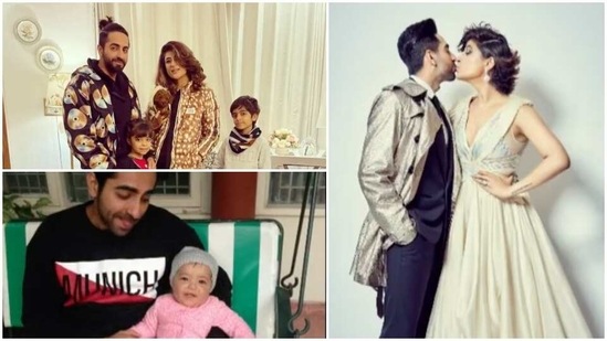 Tahira Kashyap has shared picture with Ayushmann Khurrana and their two kids.