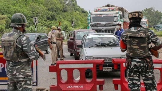 The CRPF largely shoulders the responsibility of Amarnath Yatra's security every year. (PTI) The CRPF largely shoulders the responsibility of Amarnath Yatra's security every year. (PTI)