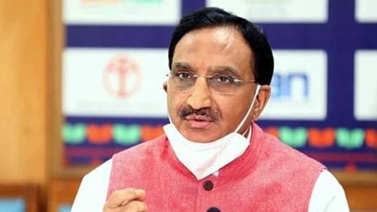 Union Education Minister, Dr. Ramesh Pokhriyal 'Nishank'(File) Union Education Minister, Dr. Ramesh Pokhriyal 'Nishank'(File)