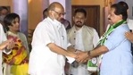 Former Congress leader PC Chacko joins Nationalist Congress Party, in the presence of party chief Sharad Pawar. Former Congress leader PC Chacko joins Nationalist Congress Party, in the presence of party chief Sharad Pawar.