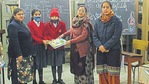 Winners of the quiz contest being felicitated at BCM Senior Secondary School in Focal Point, Ludhiana. Winners of the quiz contest being felicitated at BCM Senior Secondary School in Focal Point, Ludhiana.