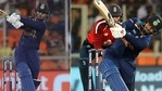 Ishan Kishan (L) and Rishabh Pant during 2nd T20I against England. (BCCI) Ishan Kishan (L) and Rishabh Pant during 2nd T20I against England. (BCCI)