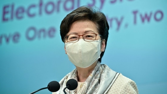 Hong Kong Chief Executive Carrie Lam. (AFP) Hong Kong Chief Executive Carrie Lam. (AFP)