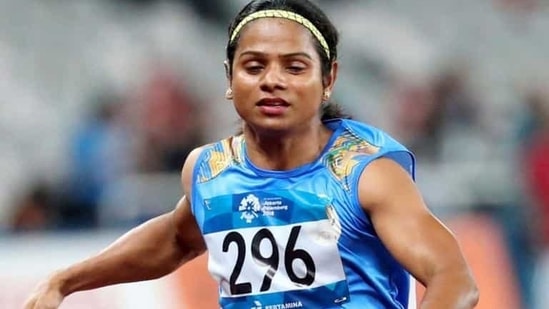 File image of Dutee Chand.(File)