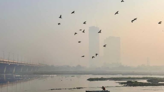 The study said that last year, Delhi's average annual concentration of PM2.5 in a cubic meter of air was 84.1