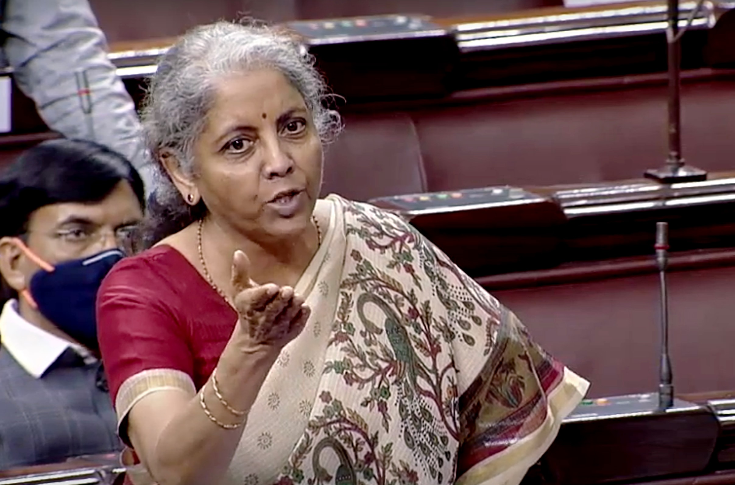 Nirmala Sitharaman assured that the goal was to further the process of economic reforms and that the decision to increase foreign investment ceiling was taken after consultations Nirmala Sitharaman assured that the goal was to further the process of economic reforms and that the decision to increase foreign investment ceiling was taken after consultations