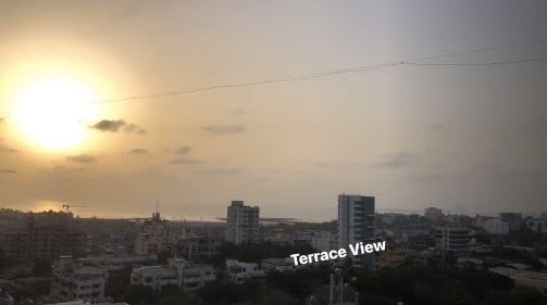 The view from Anita Hassanandani's terrace. The view from Anita Hassanandani's terrace.