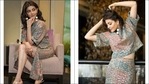 Kajal Aggarwal channels hot vibes, promotes Mosagallu in sequins top-slit skirt(Instagram/kajalaggarwalofficial) Kajal Aggarwal channels hot vibes, promotes Mosagallu in sequins top-slit skirt(Instagram/kajalaggarwalofficial)