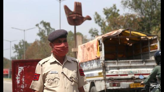 The first confirmed case of Covid-19 in Chandigarh was reported on March 18, 2020. (HT File Photo) The first confirmed case of Covid-19 in Chandigarh was reported on March 18, 2020. (HT File Photo)
