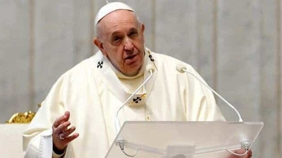 Francis, who visited Myanmar in 2017, said: "Blood does not resolve anything. Dialogue must prevail." (REUTERS)