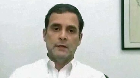Congress leader Rahul Gandhi held a discussion with Professor Ashutosh Varshney of Brown University on Tuesday. Congress leader Rahul Gandhi held a discussion with Professor Ashutosh Varshney of Brown University on Tuesday.