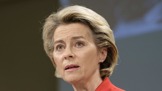 The EU’s drug regulator insisted Tuesday that there is “no indication” it does so, and von der Leyen said Wednesday that “I trust AstraZeneca, I trust the vaccines.” (Bloomberg) The EU’s drug regulator insisted Tuesday that there is “no indication” it does so, and von der Leyen said Wednesday that “I trust AstraZeneca, I trust the vaccines.” (Bloomberg)