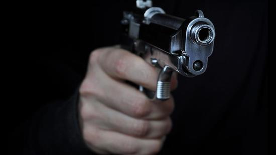 Three pistols, six magazines, 46 cartridges and a car bearing fake number plate were seized from the accused. (Getty Images/iStockphoto) Three pistols, six magazines, 46 cartridges and a car bearing fake number plate were seized from the accused. (Getty Images/iStockphoto)