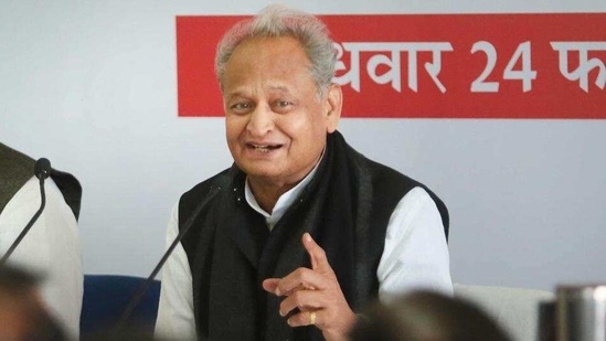 The controversy around phone tapping erupted in July last year during the political crisis that was caused due to the rebellion of Congress MLAs against Chief Minister Ashok Gehlot's leadership. (HT Photo) The controversy around phone tapping erupted in July last year during the political crisis that was caused due to the rebellion of Congress MLAs against Chief Minister Ashok Gehlot's leadership. (HT Photo)