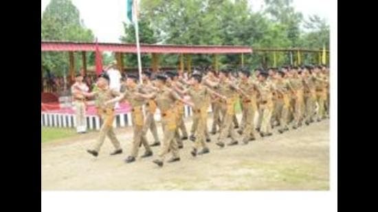 A file picture of Sainik Schook Nagrota students during an event. (SCHOOL WEBSITE) A file picture of Sainik Schook Nagrota students during an event. (SCHOOL WEBSITE)