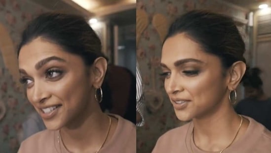 Deepika Padukone picks between cold coffee and filter coffee in a game of 'This or That.'