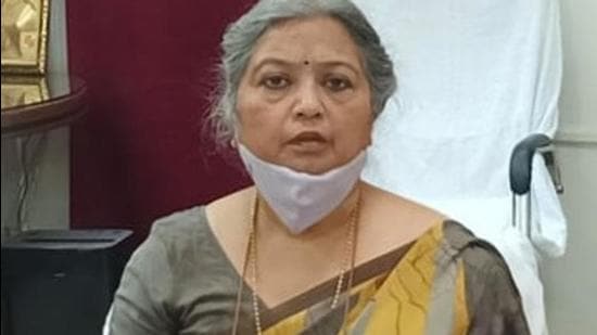 Allahabad University vice-chancellor Sangita Srivastava. (Sourced)