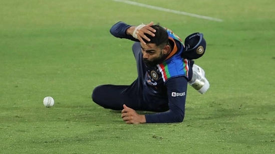 Virat Kohli has clearly not been at his best in catching. (Getty Images) Virat Kohli has clearly not been at his best in catching. (Getty Images)