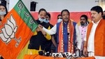 The party fielded its vice president Mukul Roy from Krishnanagar Uttar. (PTI PHOTO.)(HT_PRINT) The party fielded its vice president Mukul Roy from Krishnanagar Uttar. (PTI PHOTO.)(HT_PRINT)