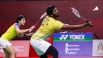 India's mixed doubles pair of Satwiksairaj Rankireddy and Ashwini Ponnappa(Twitter)