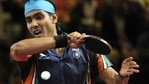 File image of Sharath Kamal.(PTI) File image of Sharath Kamal.(PTI)