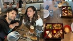 Ali Fazal and Richa Chadha on a lunch date. Ali Fazal and Richa Chadha on a lunch date.