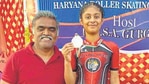 Harsirat Kaur of Class 3 of Saupin’s School, Sector 9, Panchkula, showcasing her medal. Harsirat Kaur of Class 3 of Saupin’s School, Sector 9, Panchkula, showcasing her medal.