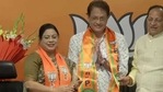 Actor Arun Govil joined the BJP in Delhi on Thursday.(ANI Photo) Actor Arun Govil joined the BJP in Delhi on Thursday.(ANI Photo)
