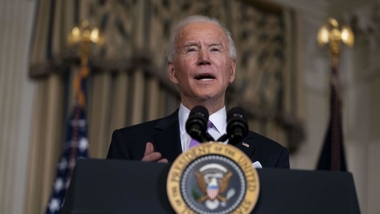 Biden's assessment that Putin is a "killer" marked a stark contrast with Trump's steadfast refusal to say anything negative about the Russian president. (Bloomberg File) Biden's assessment that Putin is a "killer" marked a stark contrast with Trump's steadfast refusal to say anything negative about the Russian president. (Bloomberg File)