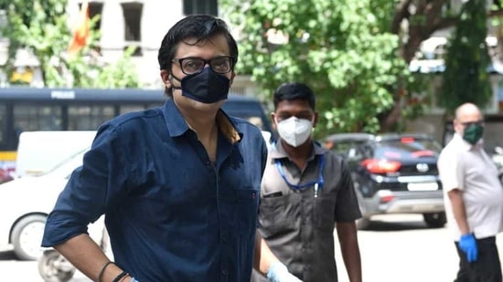 The court was hearing the arguments filed by Republic TV editor-in-chief Arnab Goswami and ARG Outlier Media Private Limited. (Satish Bate/HT PHOTO)