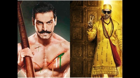 Satyameva Jayate 2 and Bhool Bhulaiya 2 are both sequels to popular original films.
