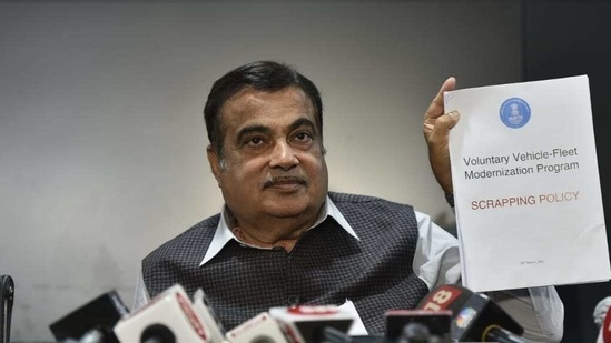 Union transport minister Nitin Gadkari.