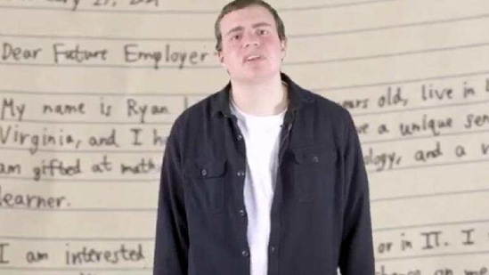 Ryan Lowry's letter has now won people over. (LinkedIn/Ryan Lowry) Ryan Lowry's letter has now won people over. (LinkedIn/Ryan Lowry)