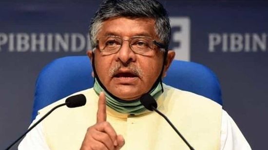 Union minister Ravi Shankar Prasad said as far as content gradation was concerned, the government will not interfere.(Sonu Mehta/HT PHOTO)