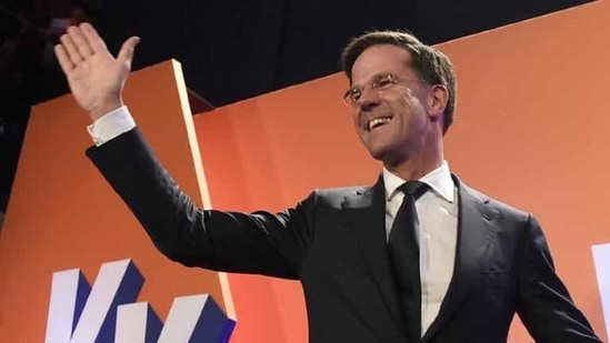 Netherlands' Prime Minister and VVD party leader Mark Rutte (File Photo)