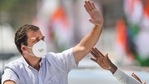 The Congress leader arrived in the state on a two-day campaign. The Congress leader arrived in the state on a two-day campaign.