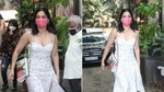Bhumi Pednekar was recently spotted in Bandra, Mumbai, slaying in a stunning summery dress. Bhumi Pednekar was recently spotted in Bandra, Mumbai, slaying in a stunning summery dress.