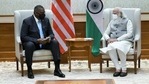 PM Modi with US defence secretary Austin Lloyd(@narendramodi/Twitter ) PM Modi with US defence secretary Austin Lloyd(@narendramodi/Twitter )