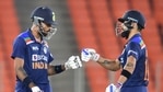 Indian captain Virat Kohli and batsman Hardik Pandya(PTI) Indian captain Virat Kohli and batsman Hardik Pandya(PTI)