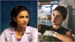 Parineeti Chopra in Saina and Priyanka Chopra in Mary Kom. Parineeti Chopra in Saina and Priyanka Chopra in Mary Kom.
