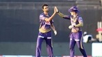 Prasidh Krishna during IPL(IPL/Twitter) Prasidh Krishna during IPL(IPL/Twitter)