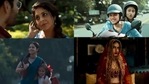 Stills from Ajeeb Daastaans featuring Shefali Shah, Aditi Rao Hydari, Konkona Sen Sharma, Nushrratt Bharuccha and Fatima Sana Shaikh.